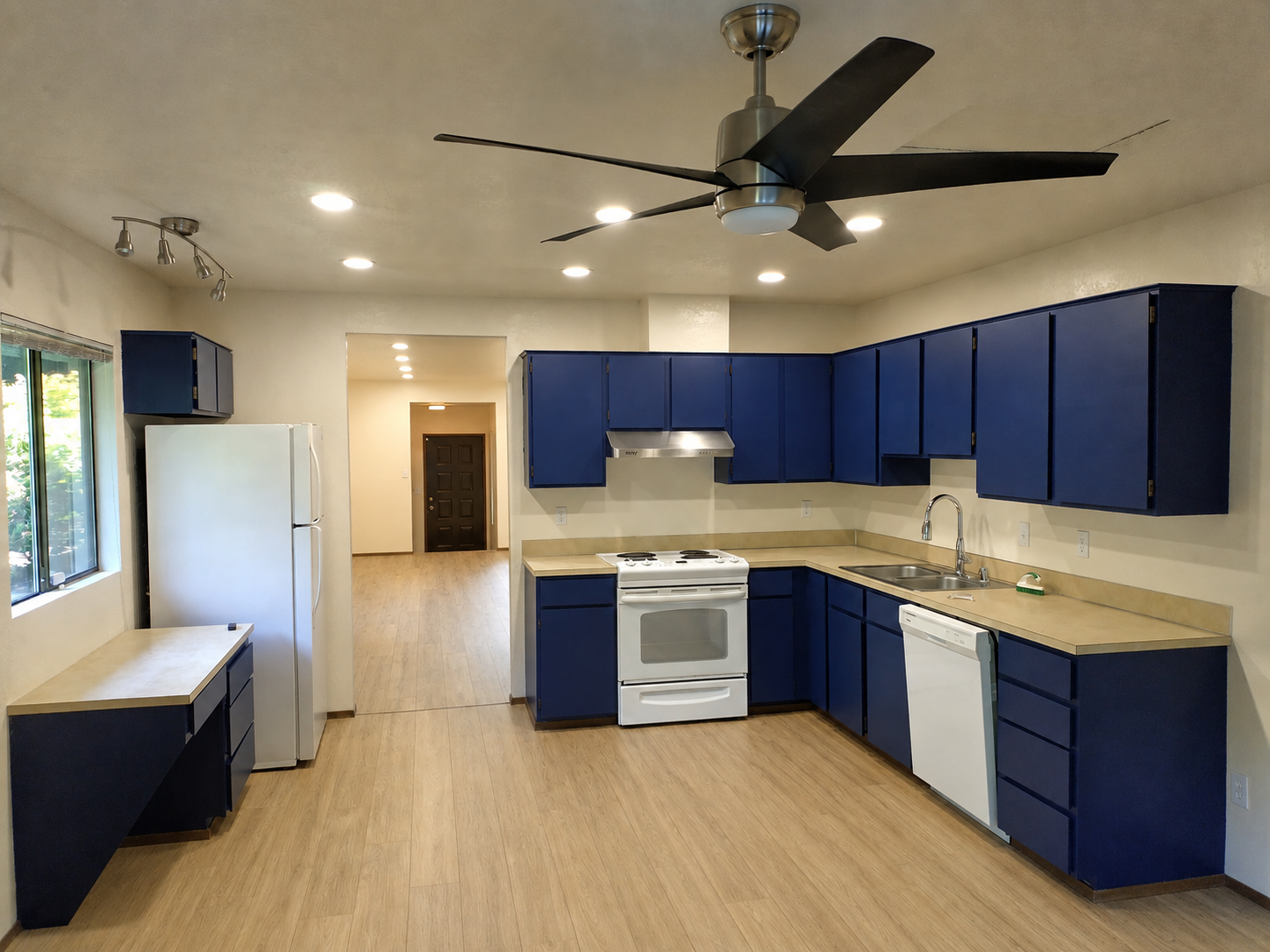 Finished home repair work